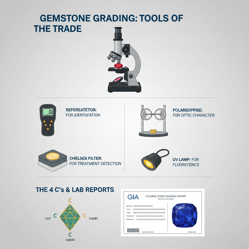 Gemstone Grading: Tools of the Trade