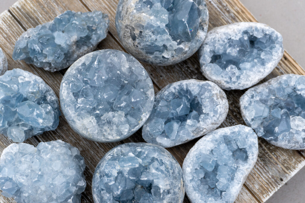 Madagascar Celestite Geode