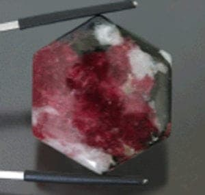 Eudialyte cabochon